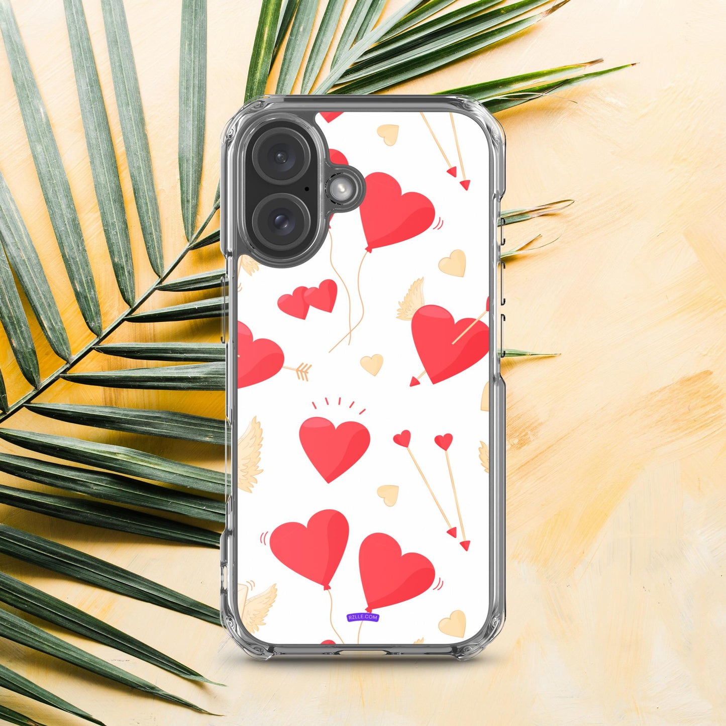 Hearts & Arrows Clear Phone Case for iPhone®