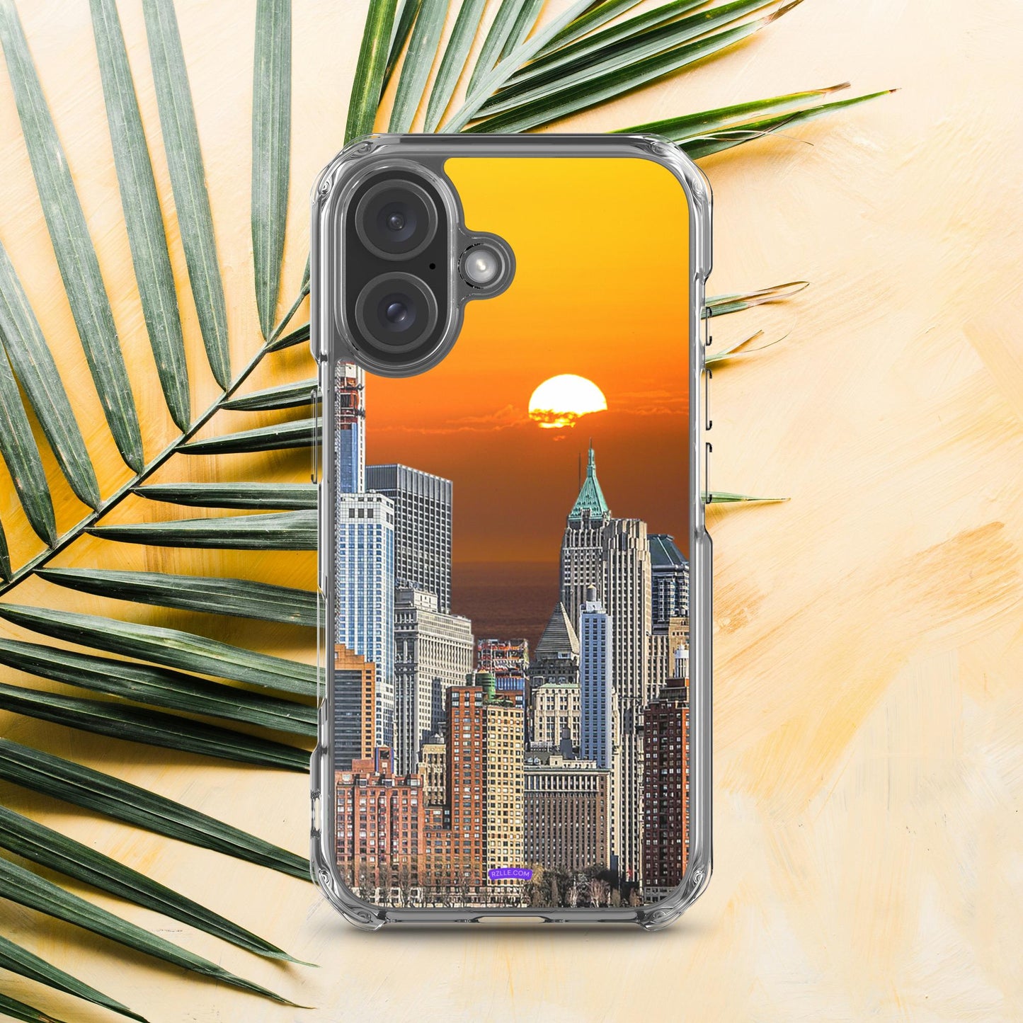 City Skyline Sunset Clear Case for iPhone®