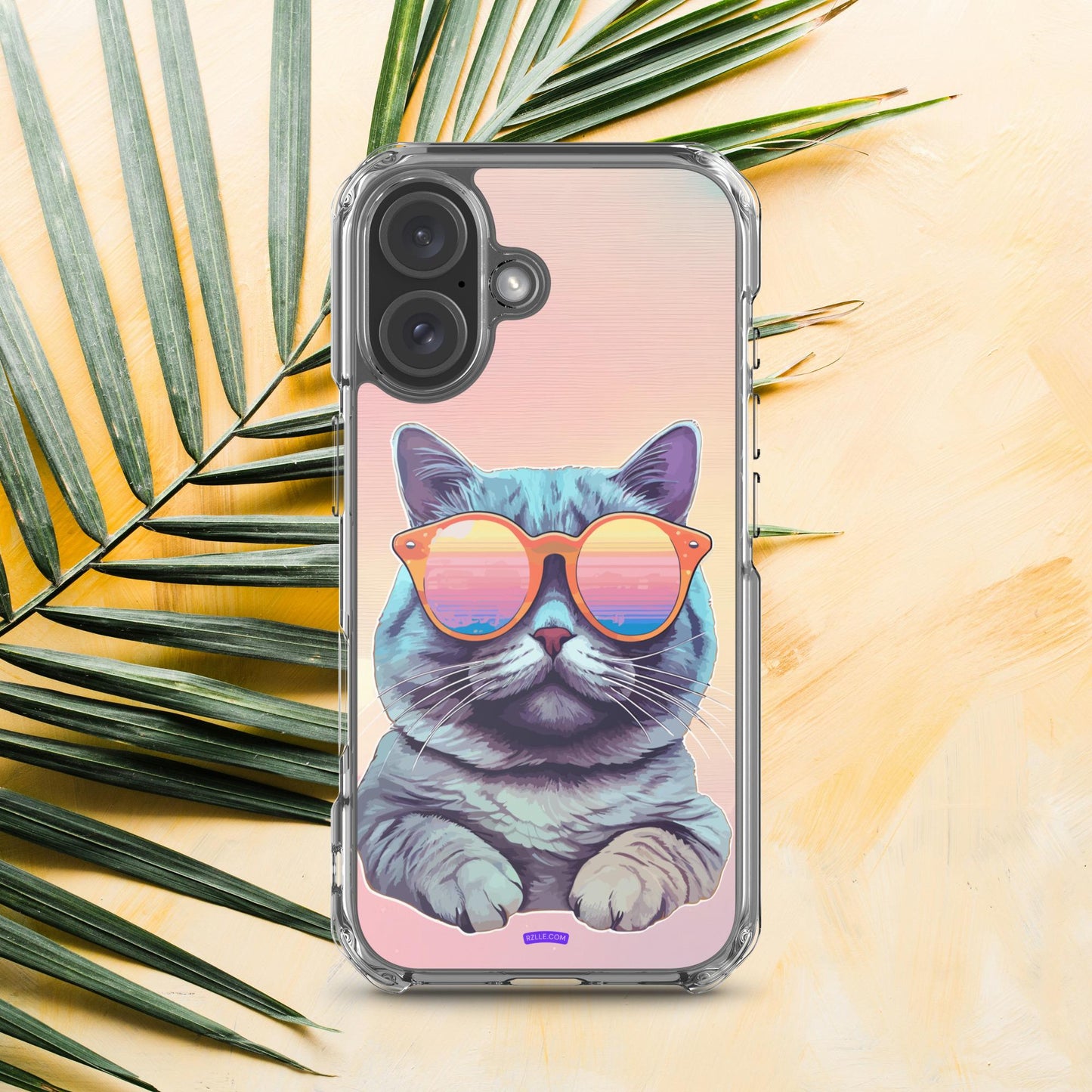 Cool Cat Clear Case for iPhone®