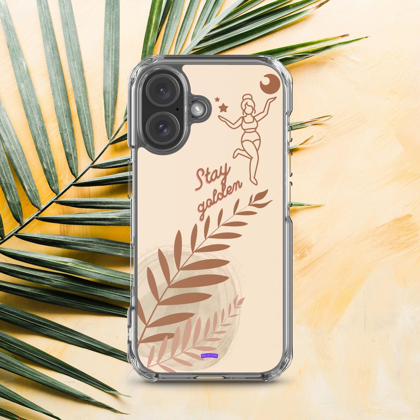 Boho Girl Clear Case for iPhone®