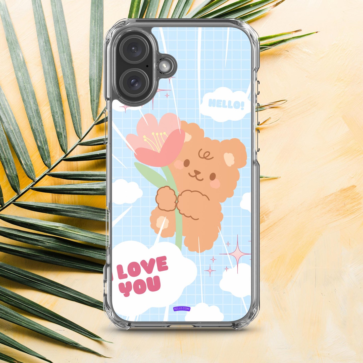 Bear Valentine  Clear Phone Case for iPhone®