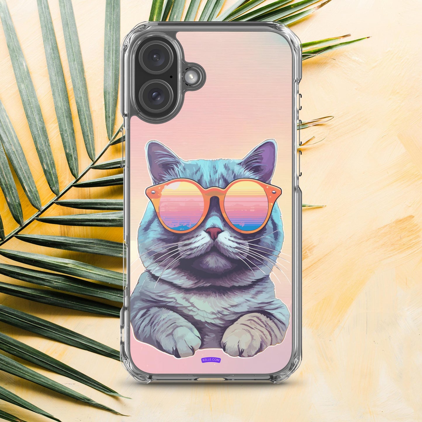 Cool Cat Clear Case for iPhone®