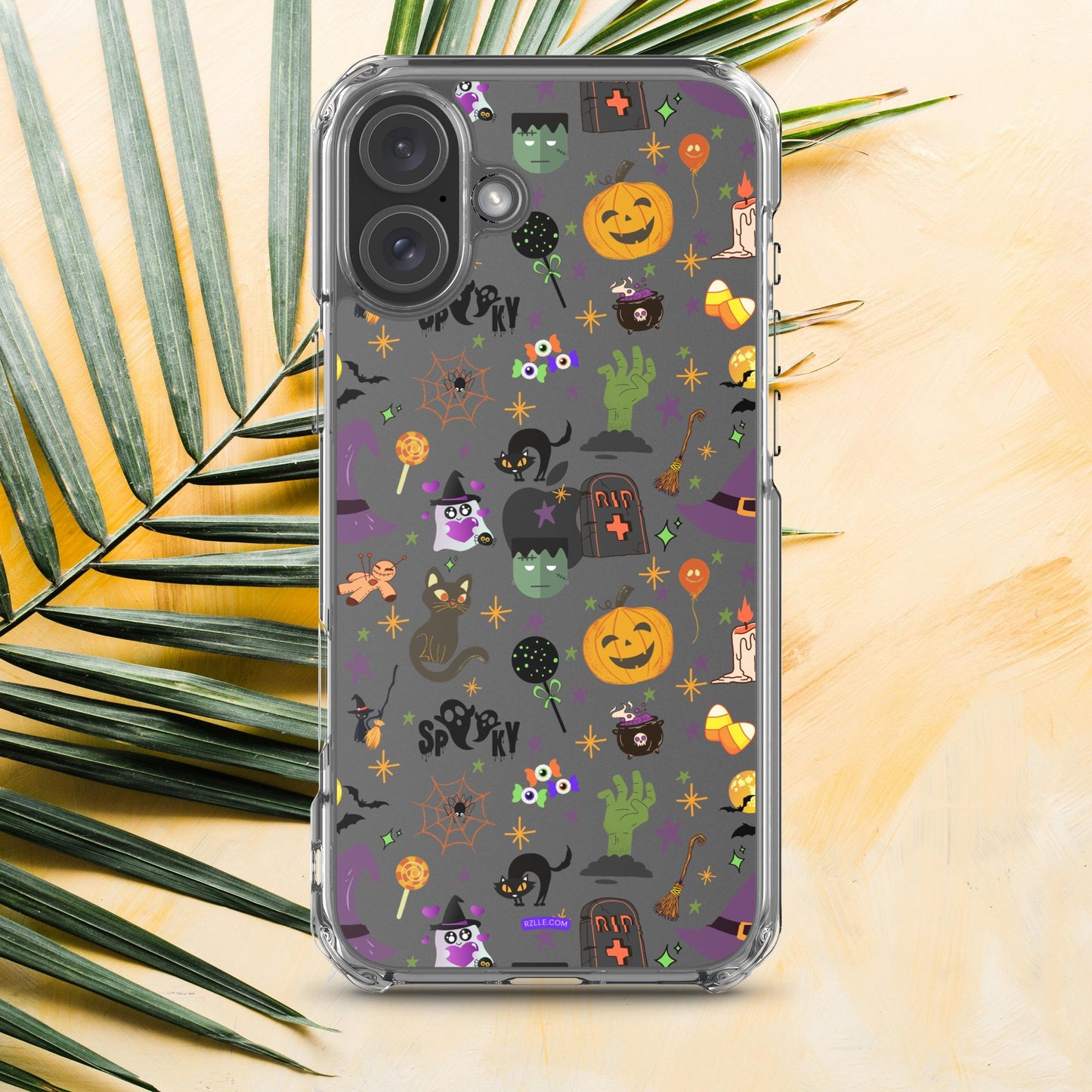 Cute & Spooky Halloween Clear Case for iPhone®