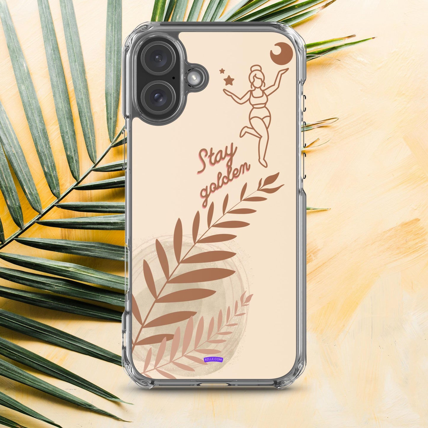 Boho Girl Clear Case for iPhone®