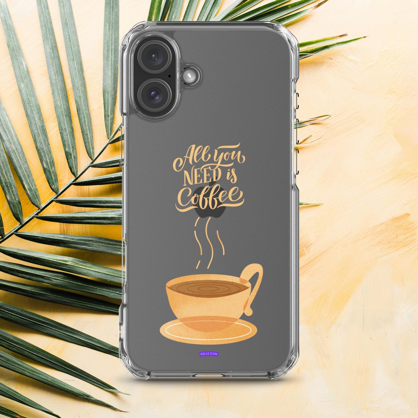 All You Need Is Coffee Clear Case for iPhone®