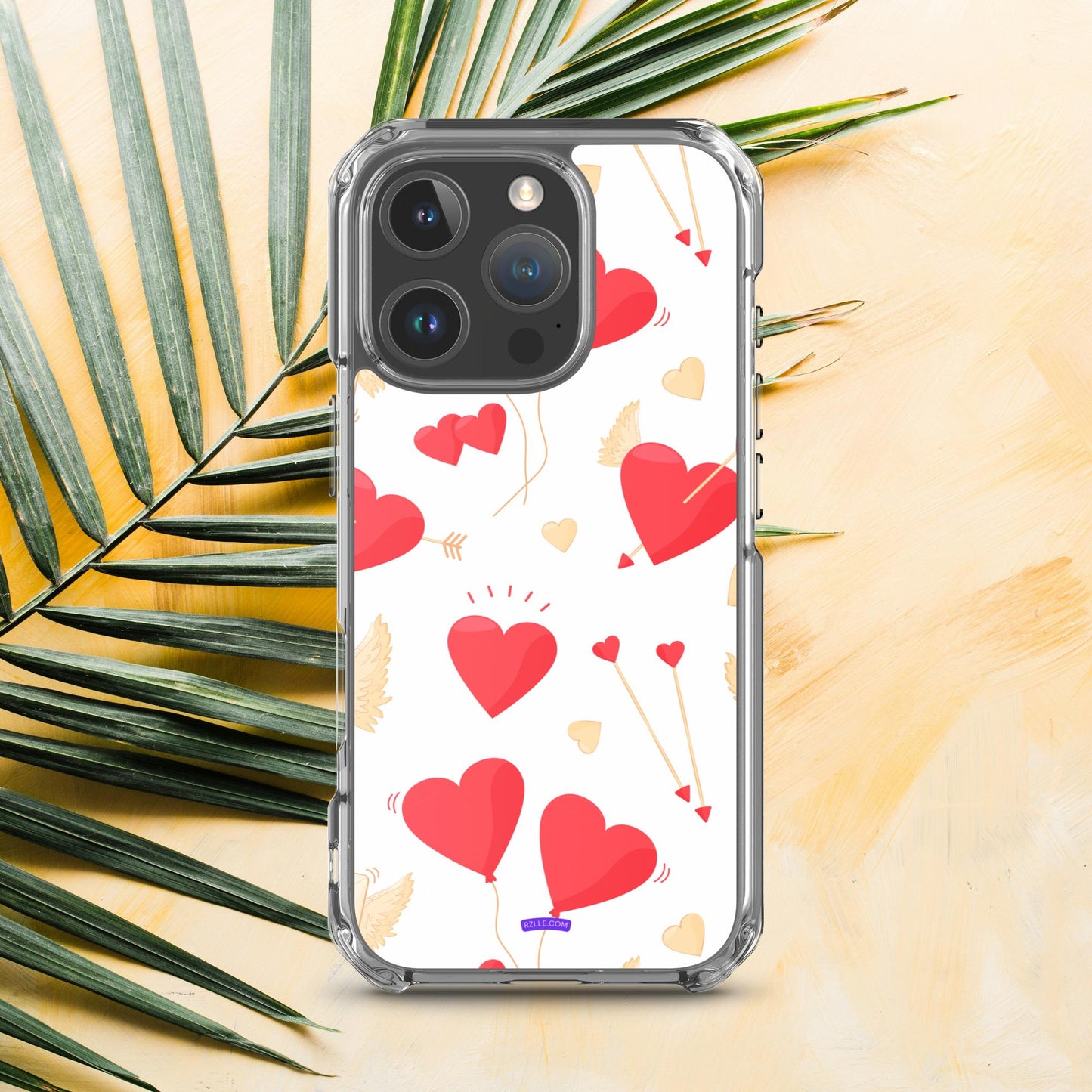 Hearts & Arrows Clear Phone Case for iPhone®