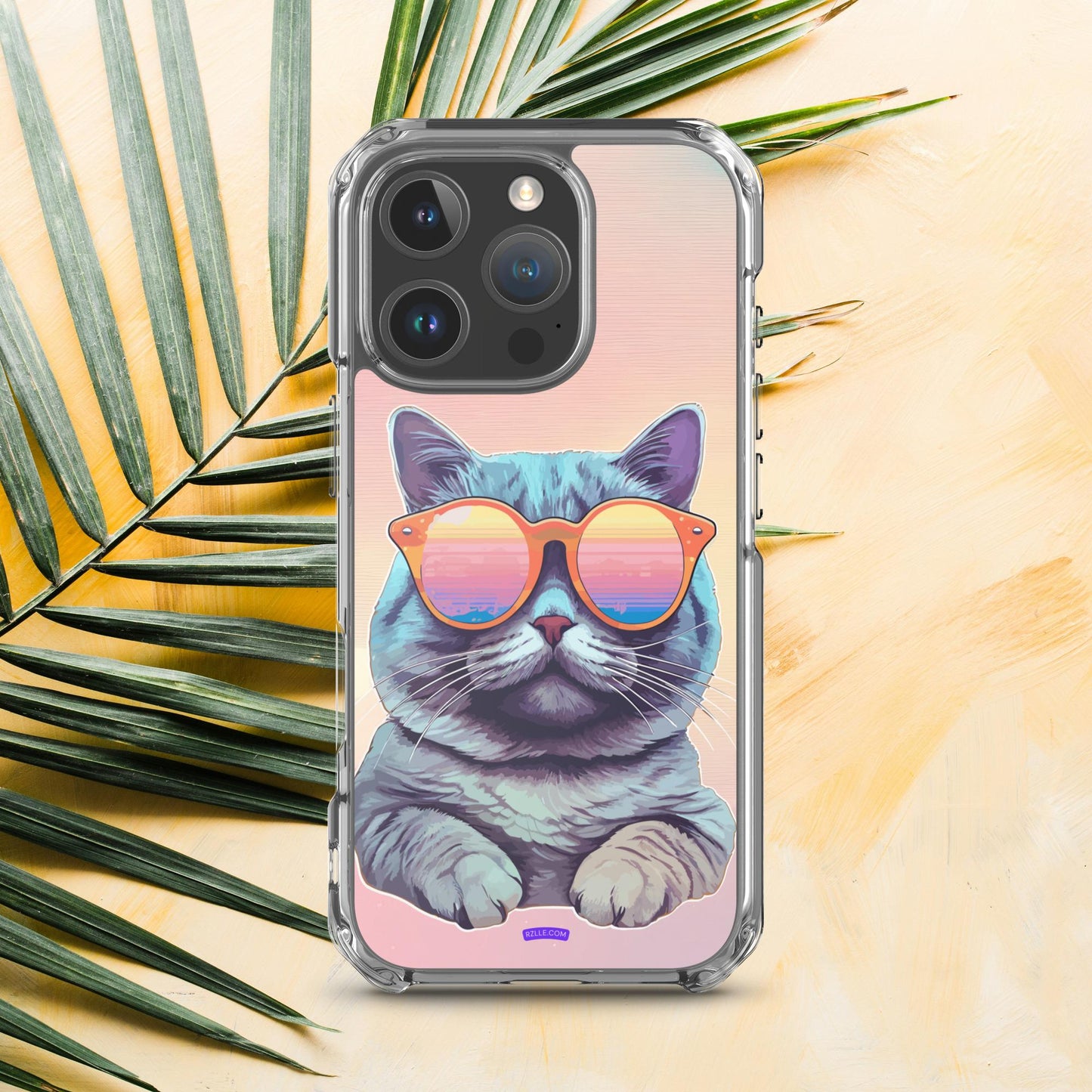 Cool Cat Clear Case for iPhone®