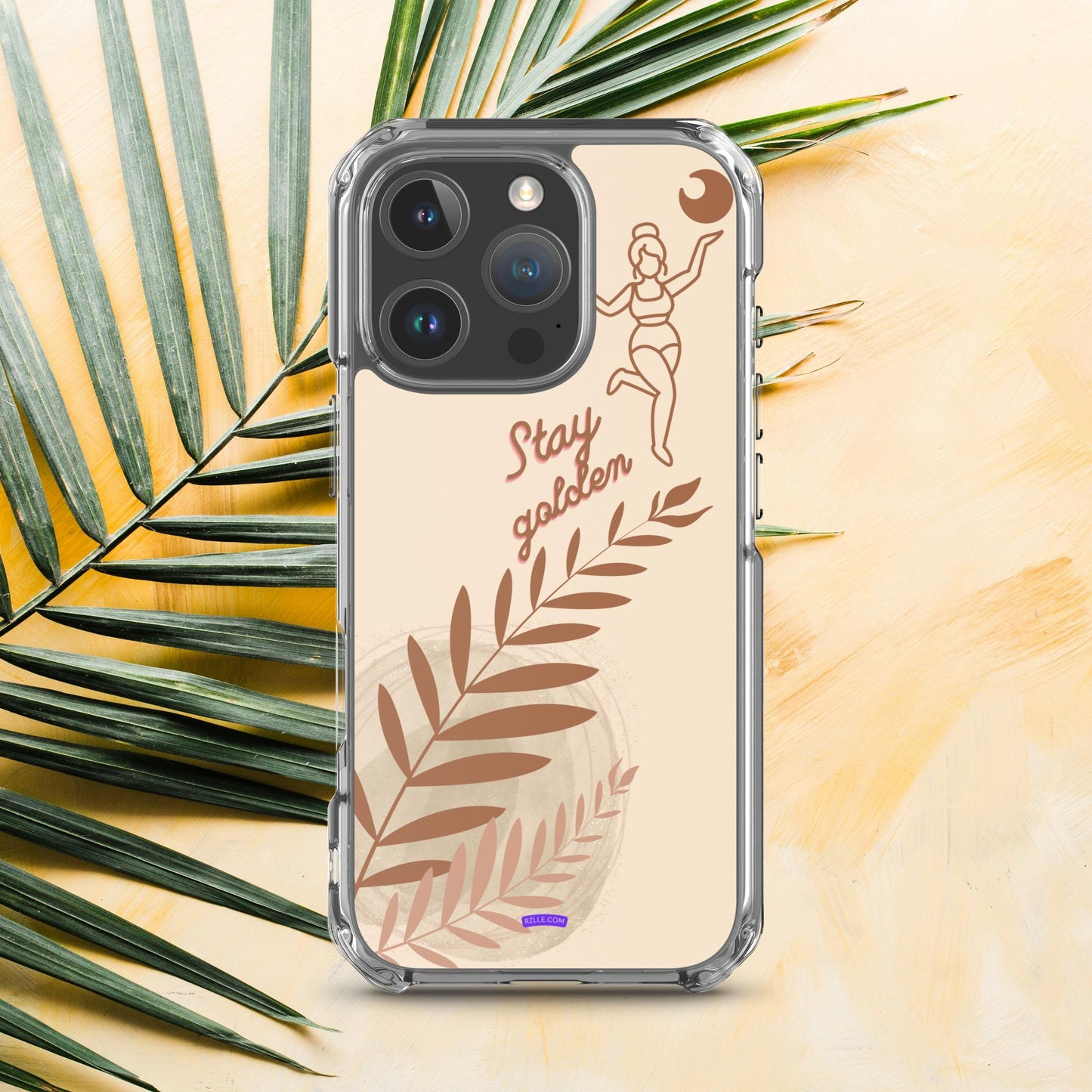 Boho Girl Clear Case for iPhone®