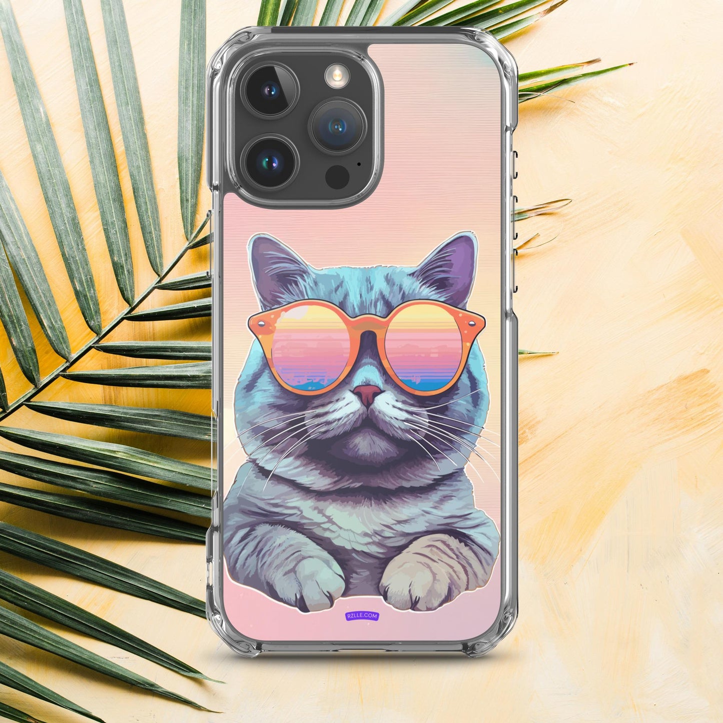 Cool Cat Clear Case for iPhone®