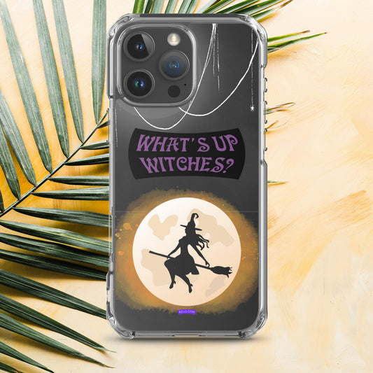 What's Up Witches Halloween Clear Case for iPhone®