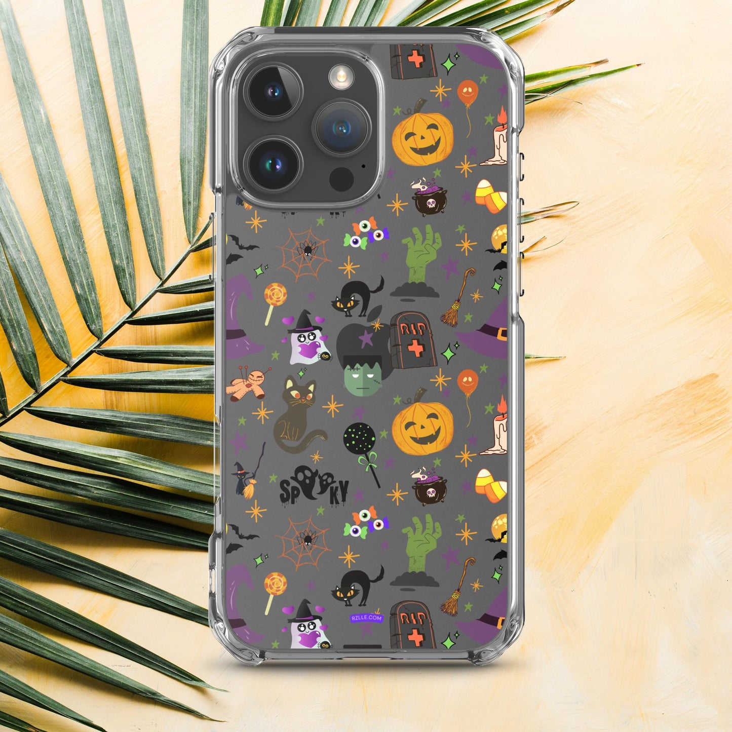 Cute & Spooky Halloween Clear Case for iPhone®