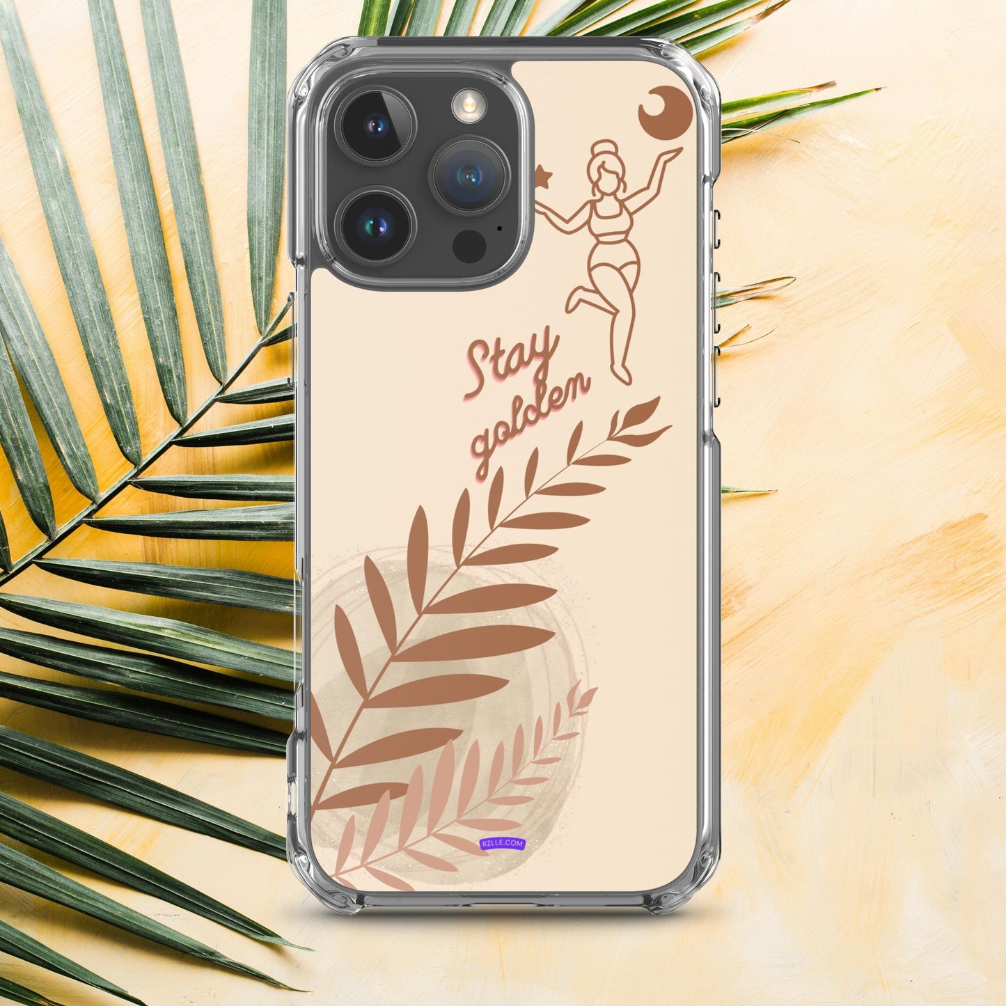 Boho Girl Clear Case for iPhone®