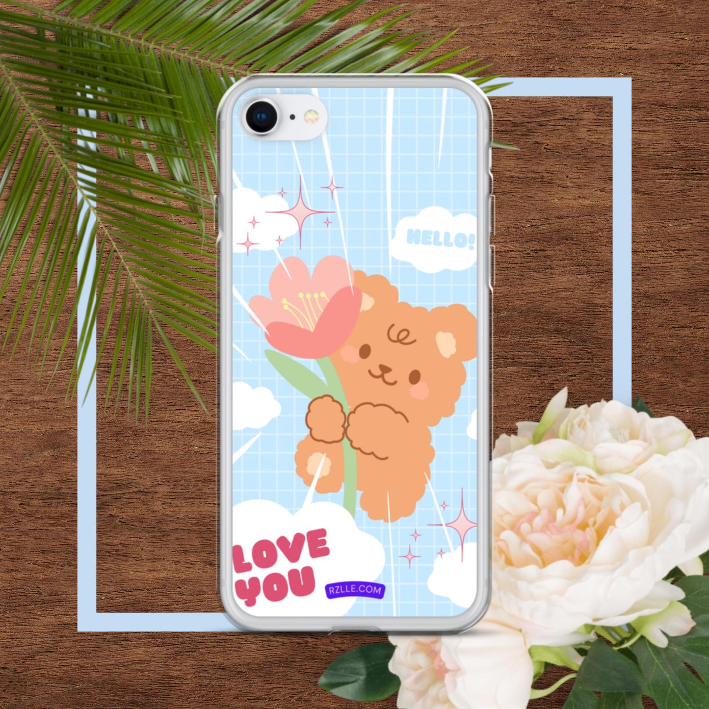 Bear Valentine  Clear Phone Case for iPhone®