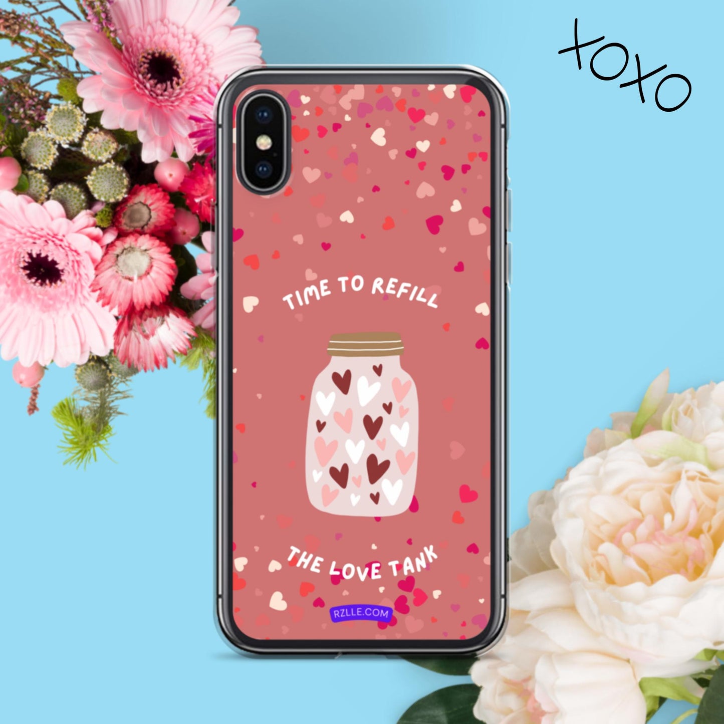 Jar Of Hearts Clear Phone Case for iPhone®