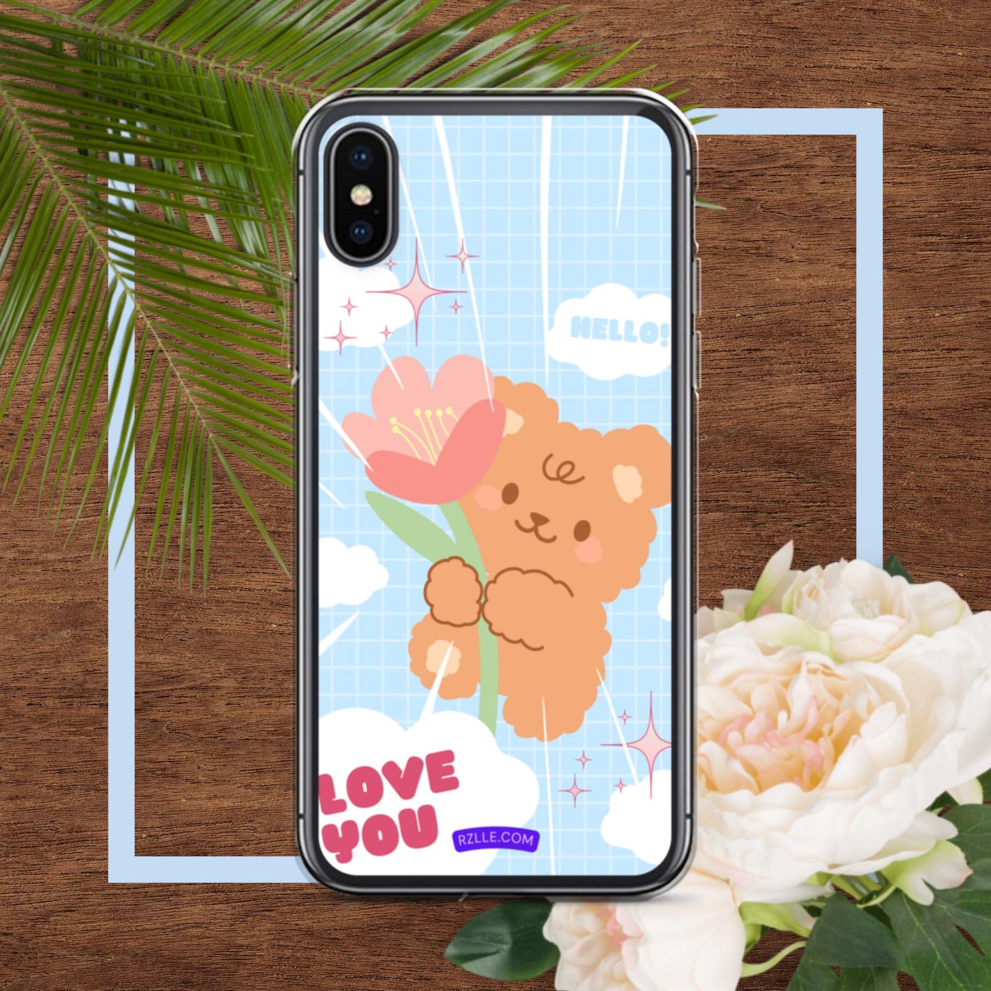 Bear Valentine  Clear Phone Case for iPhone®