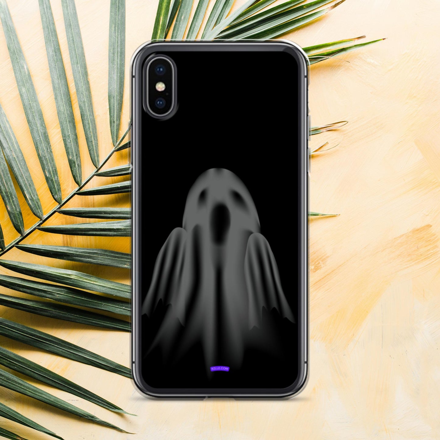 Scary Ghost Halloween Clear Case for iPhone®