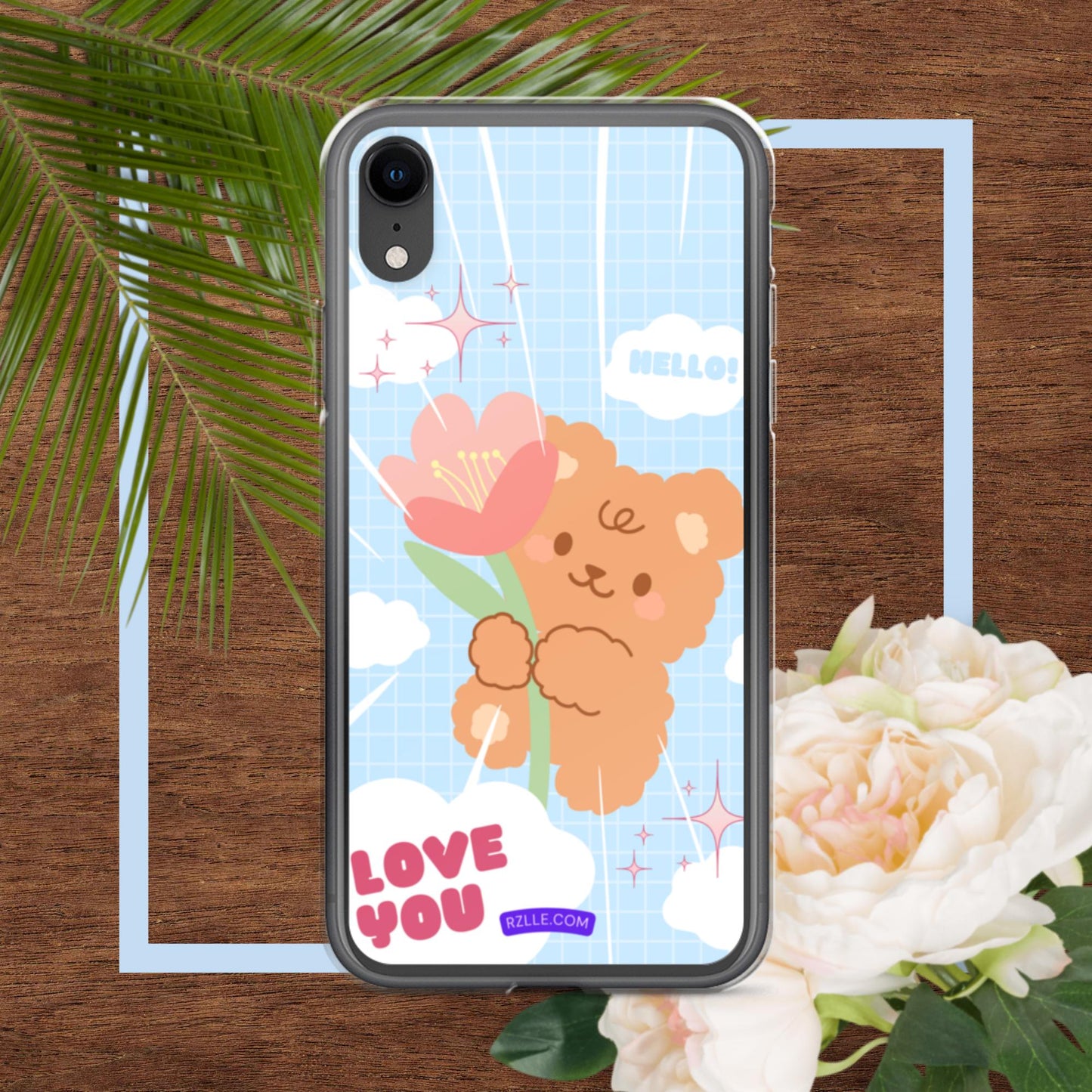 Bear Valentine  Clear Phone Case for iPhone®