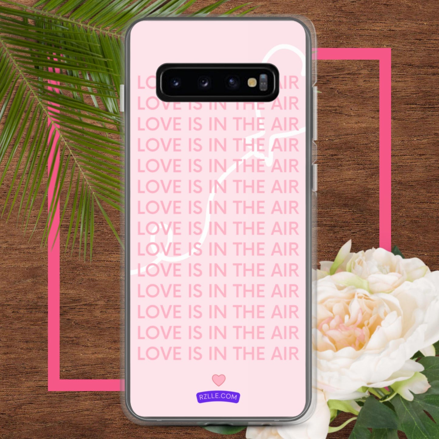 Love Is In The Air Samsung® Galaxy Clear Phone Case