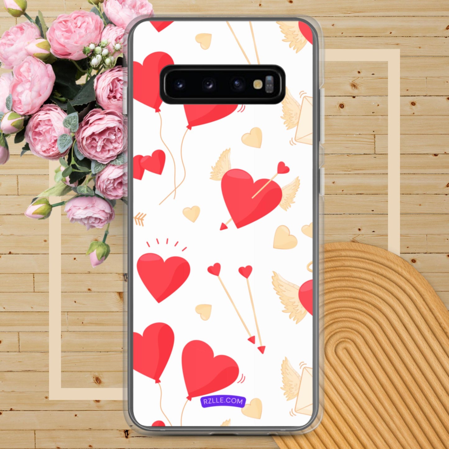 Hearts & Arrows Samsung® Galaxy Clear Phone Case