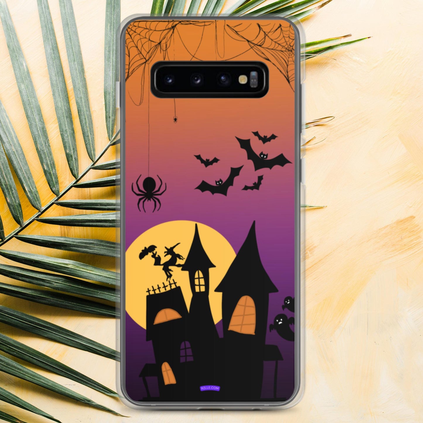 Scary Haunted House Halloween Clear Case for Samsung®