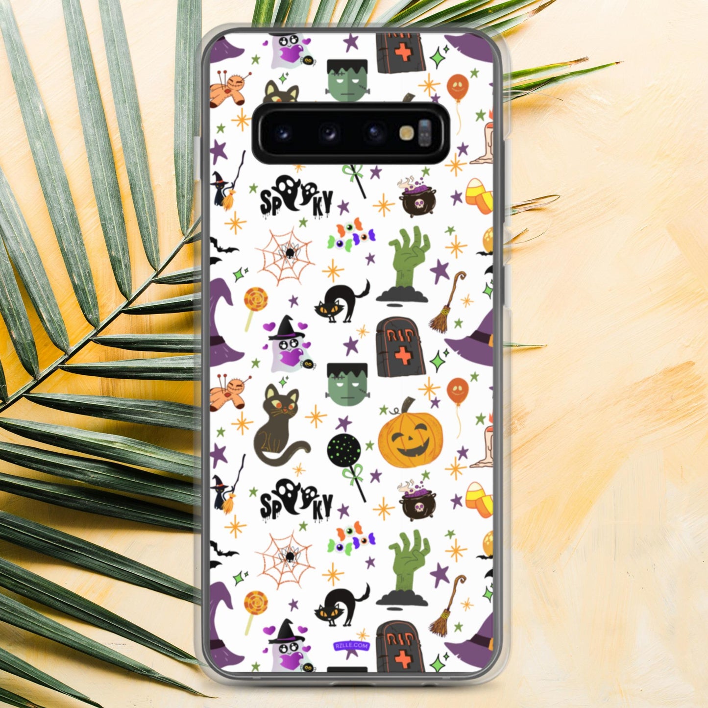 Cute & Spooky Halloween Clear Case for Samsung®