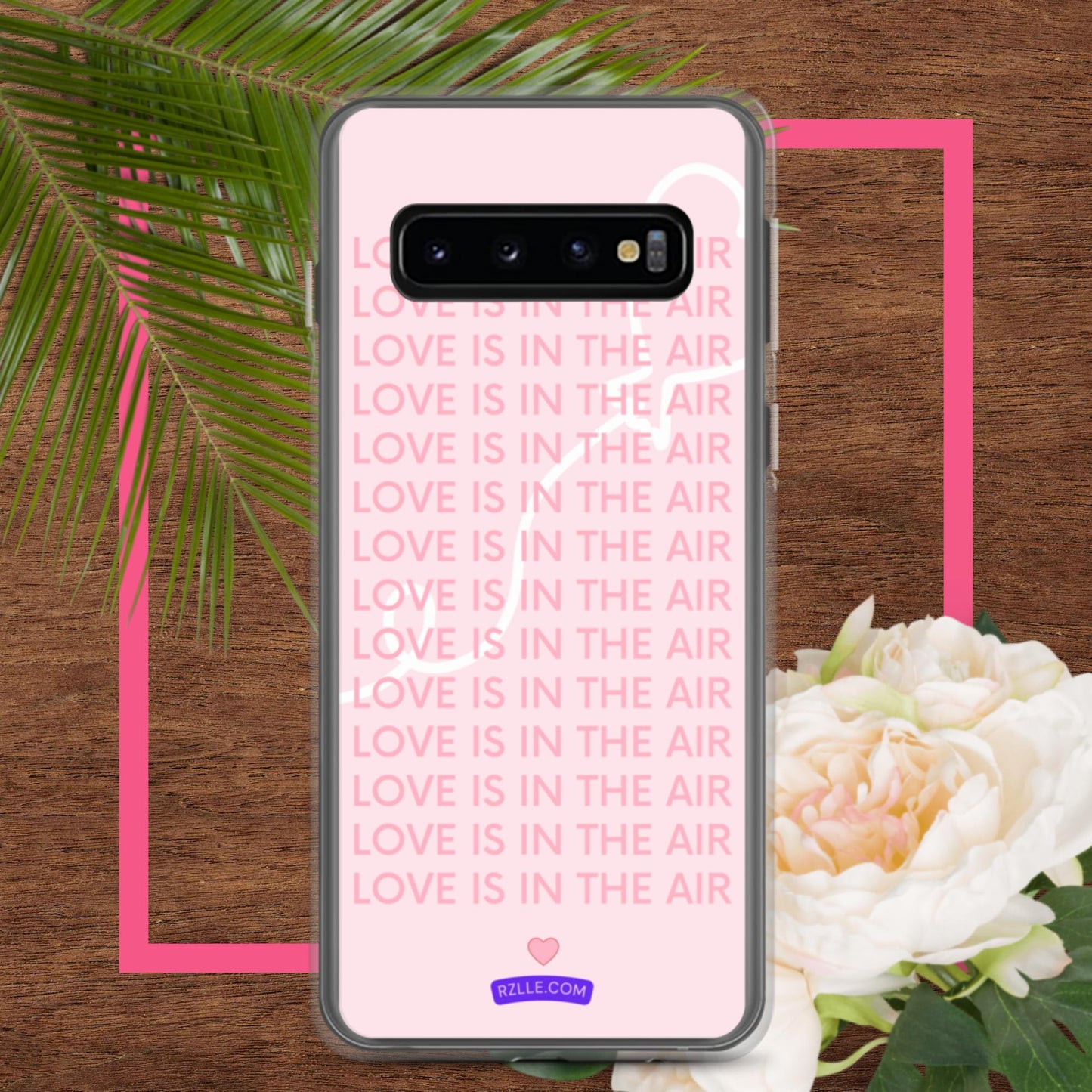 Love Is In The Air Samsung® Galaxy Clear Phone Case