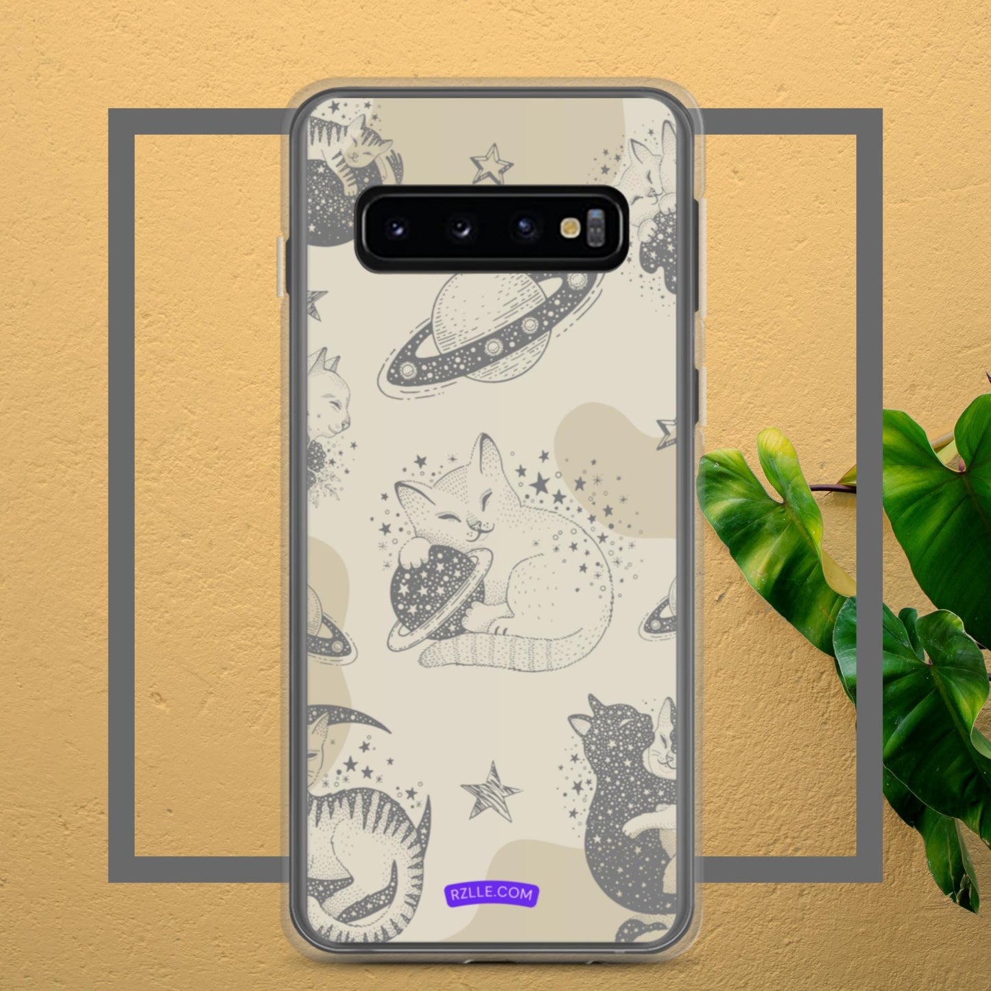 Galaxy Cats Samsung® Galaxy Clear Phone Case