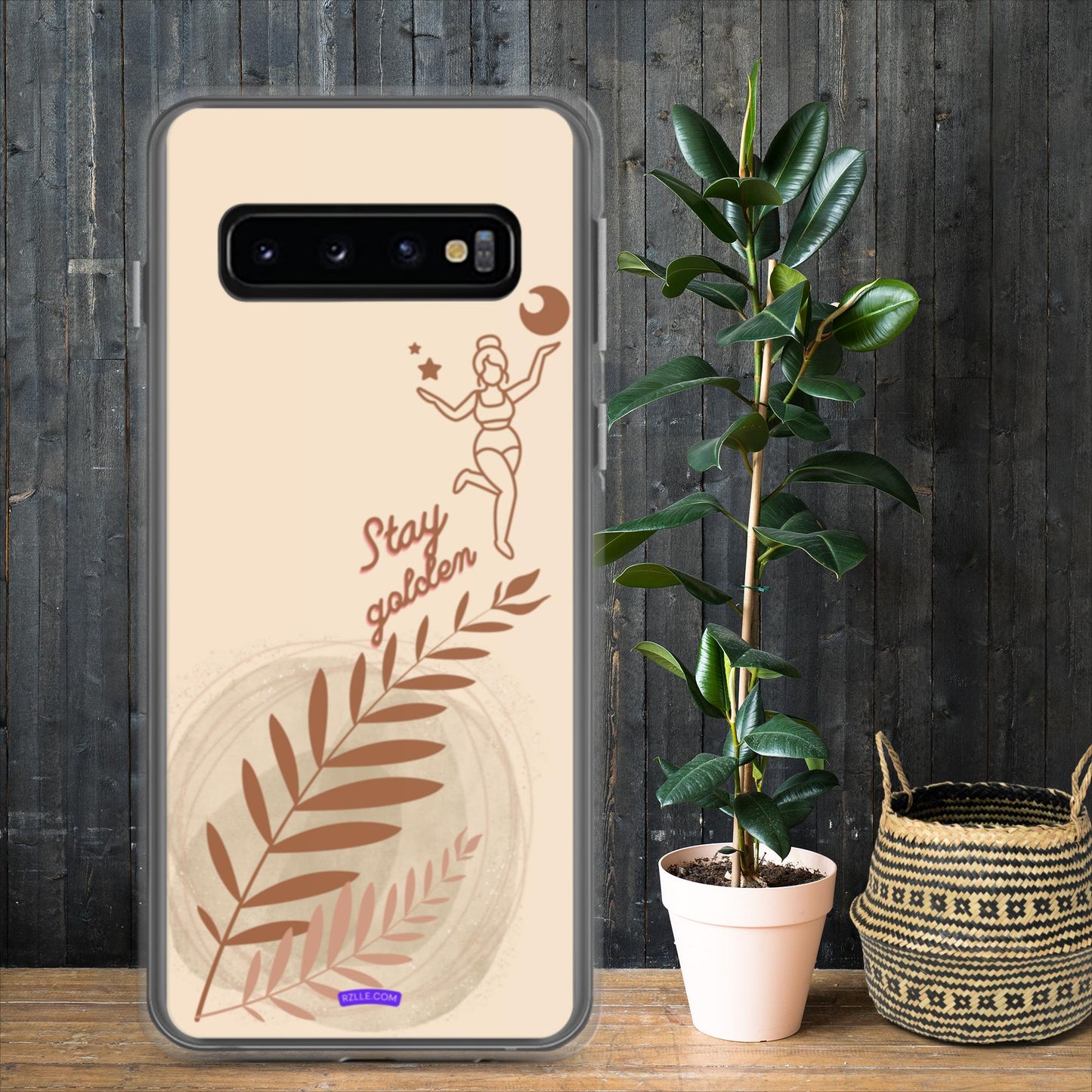 Boho Girl Clear Case for Samsung®