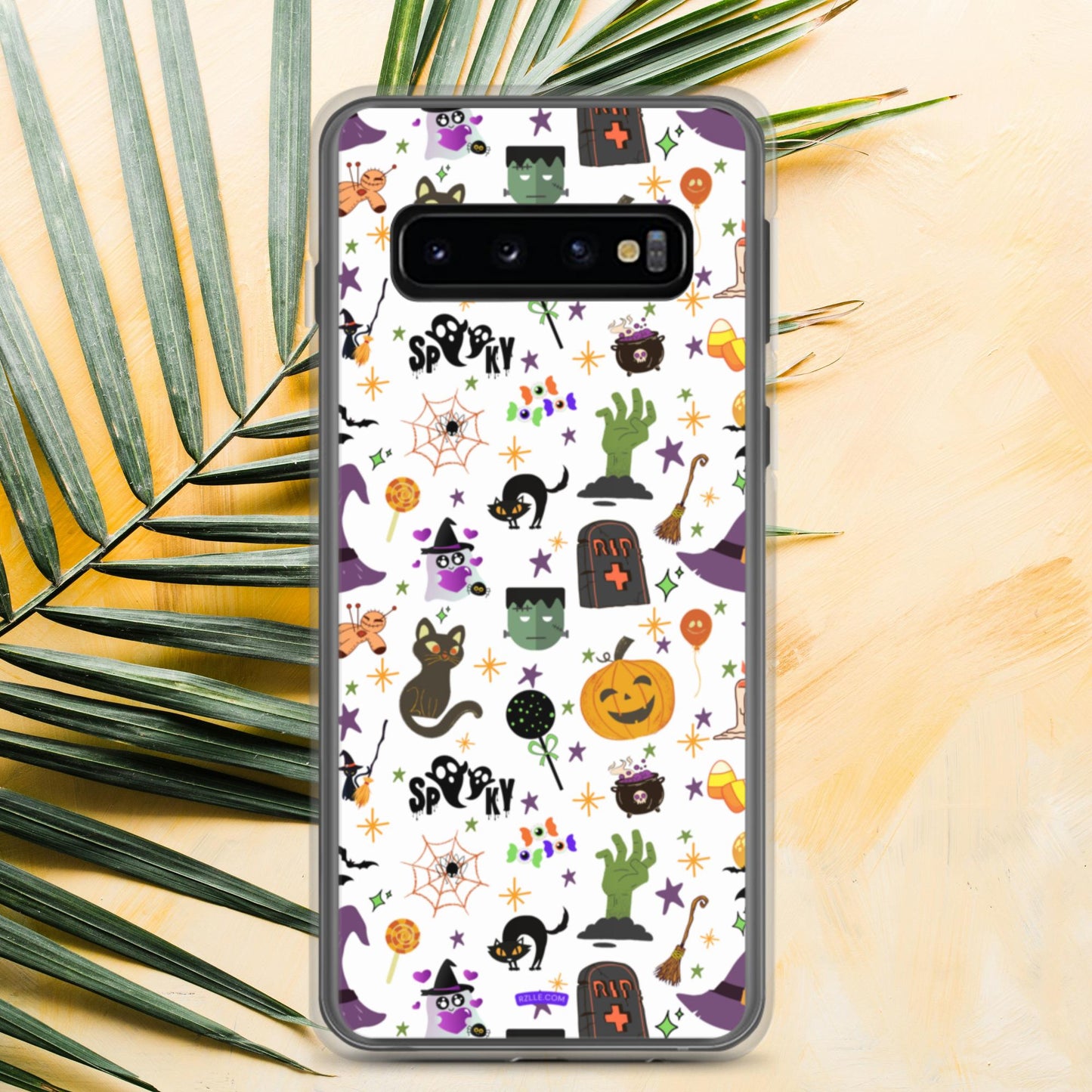 Cute & Spooky Halloween Clear Case for Samsung®