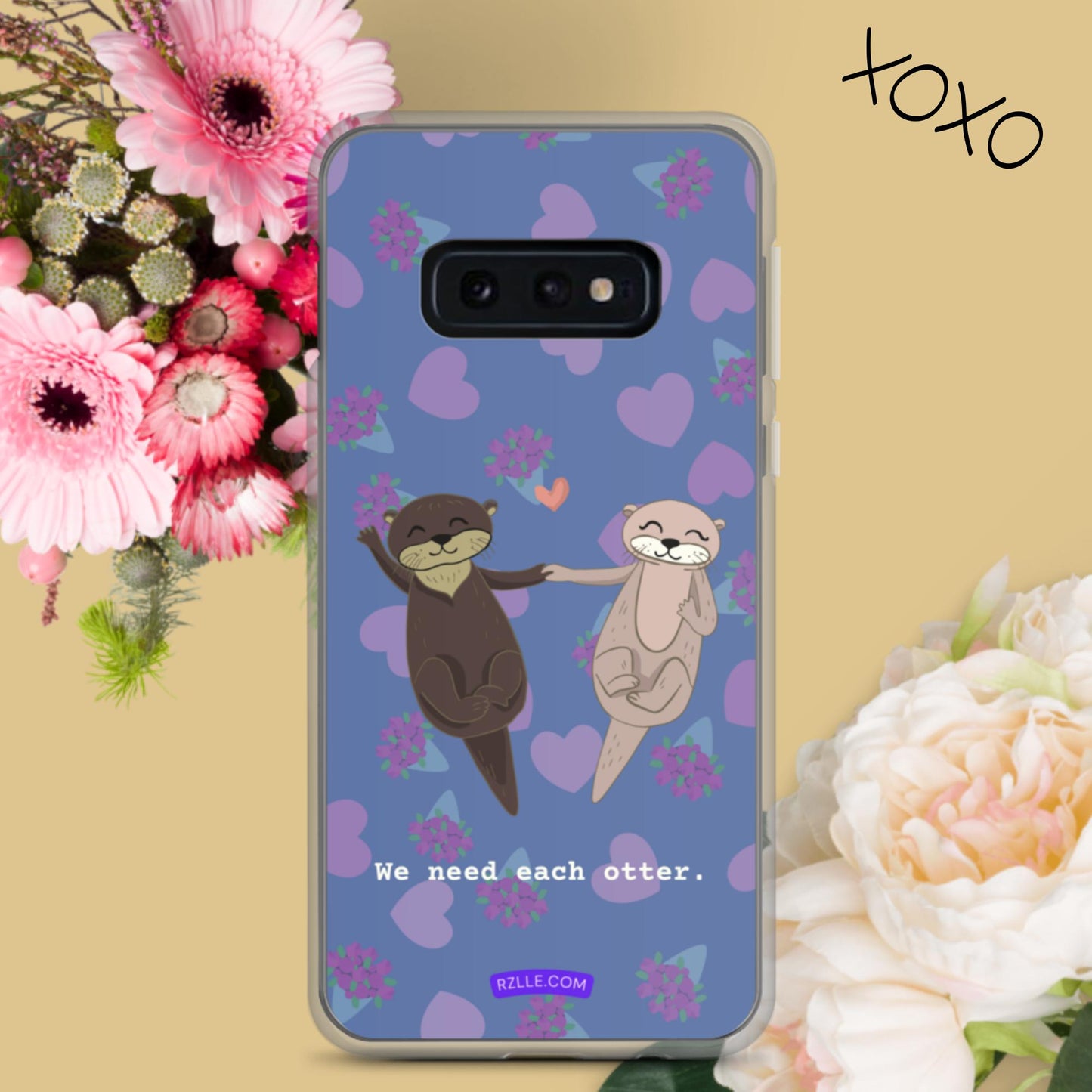 Cute Otter Samsung® Galaxy Clear Phone Case