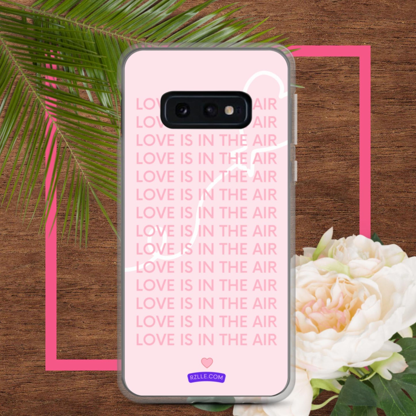 Love Is In The Air Samsung® Galaxy Clear Phone Case