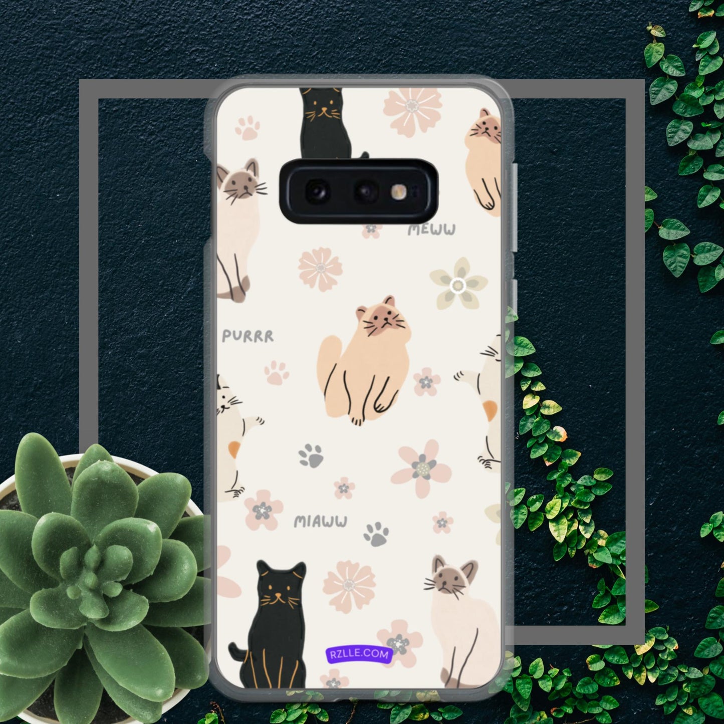 Cute Cats Samsung® Galaxy Clear Phone Case