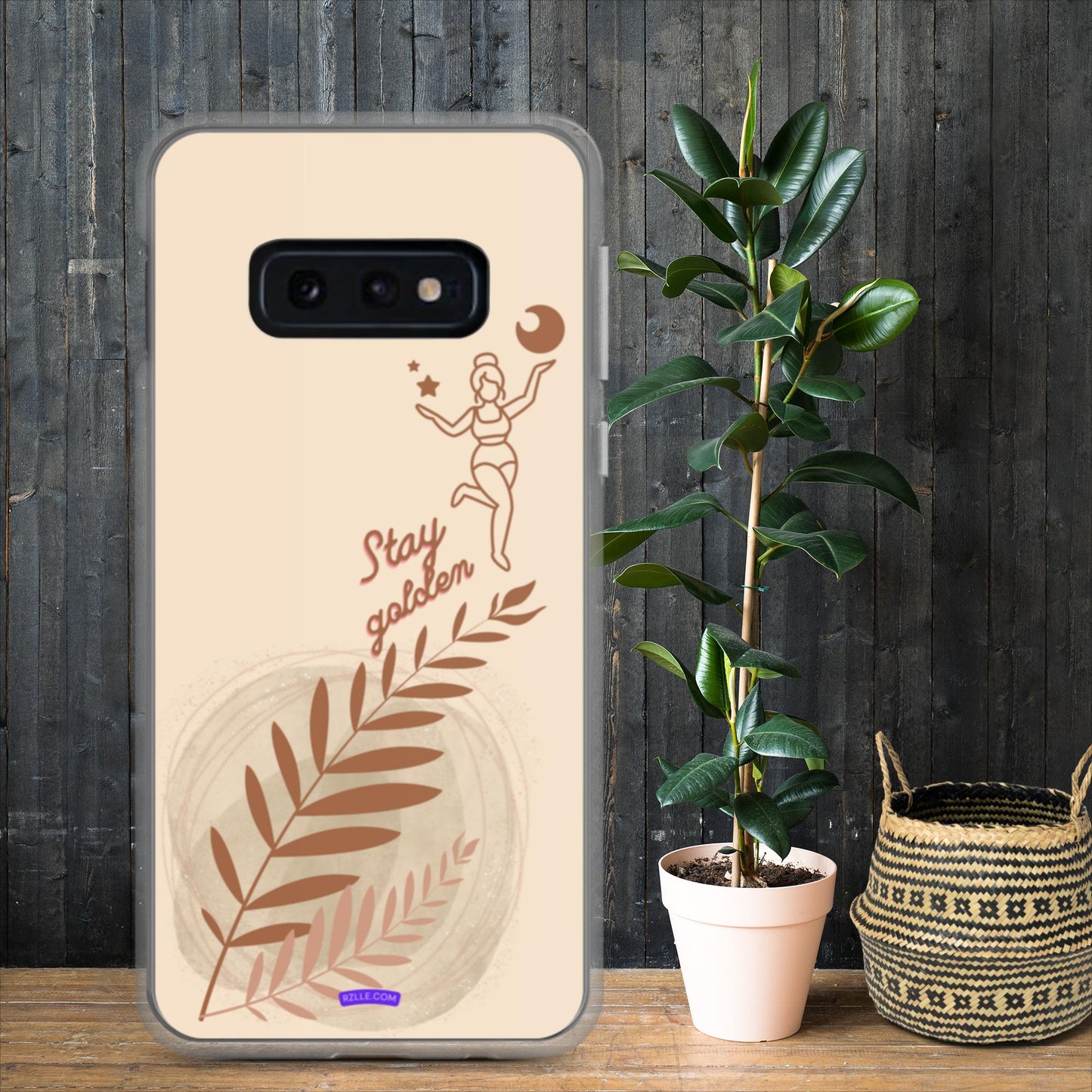 Boho Girl Clear Case for Samsung®