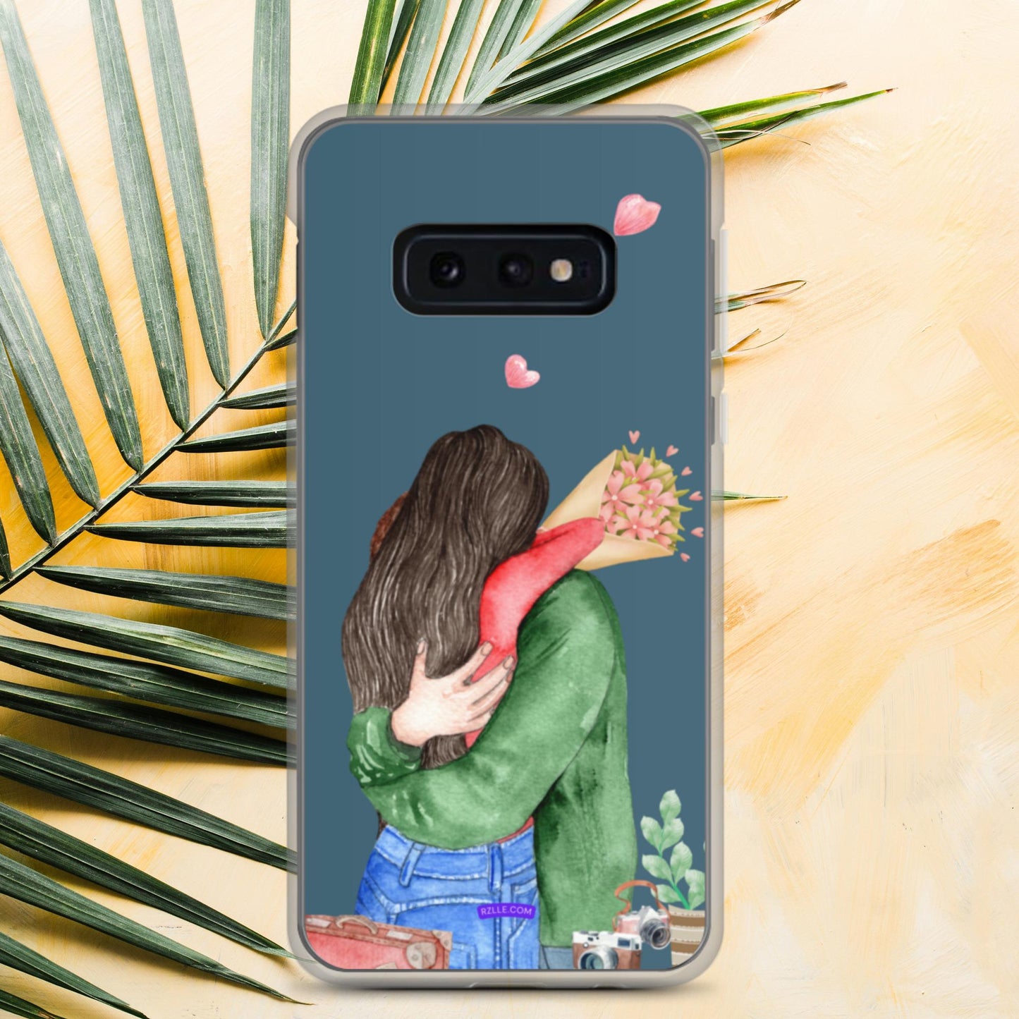 Romantic Couple Clear Case for Samsung®