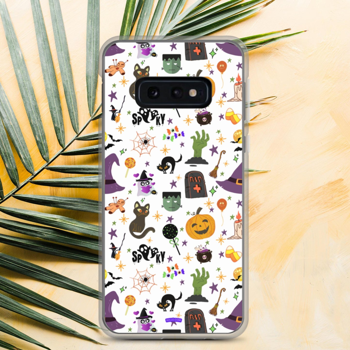 Cute & Spooky Halloween Clear Case for Samsung®