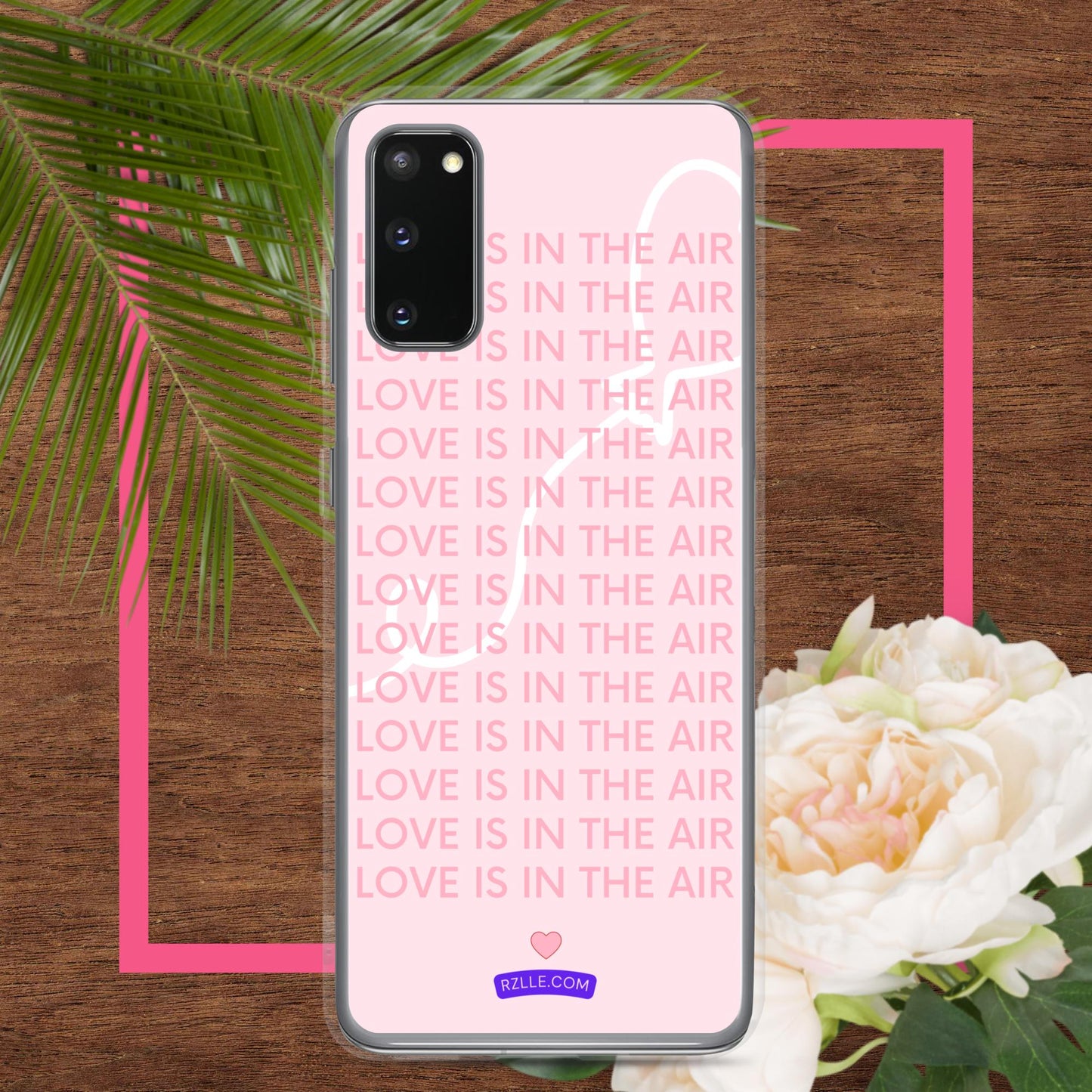 Love Is In The Air Samsung® Galaxy Clear Phone Case