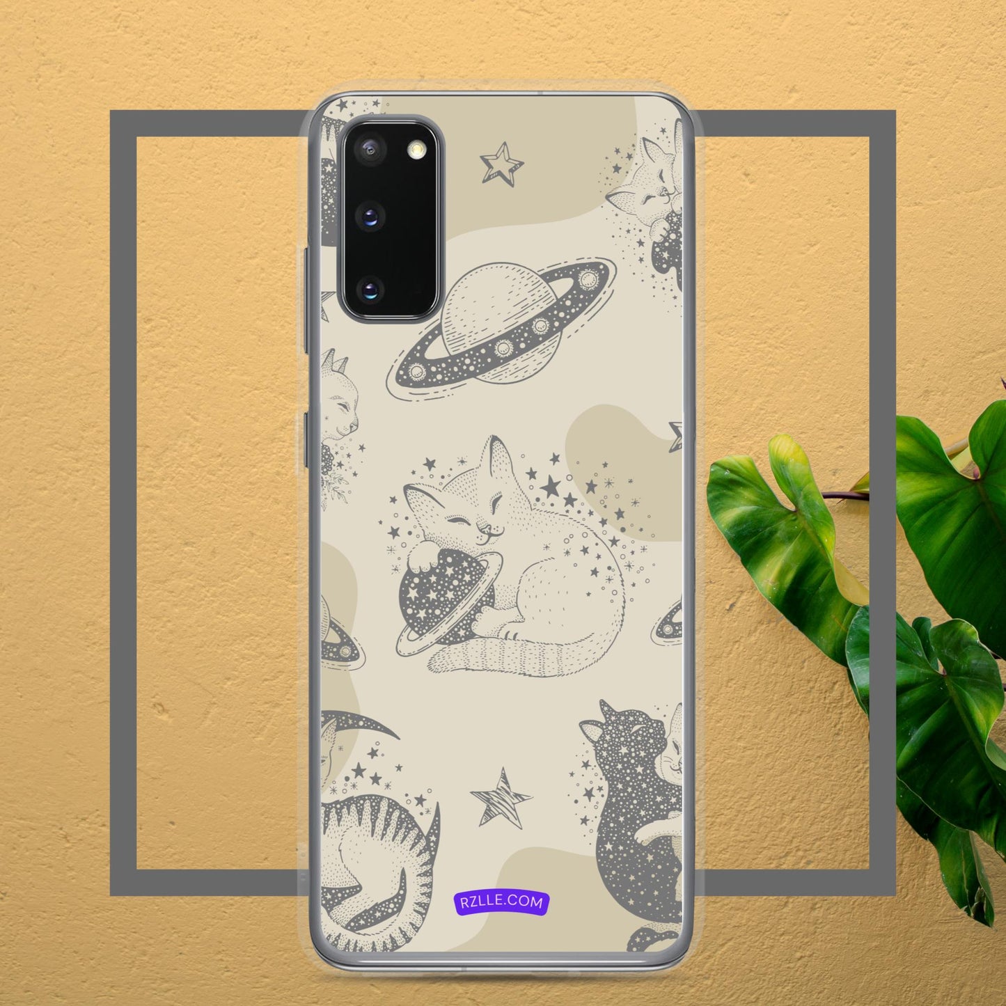 Galaxy Cats Samsung® Galaxy Clear Phone Case