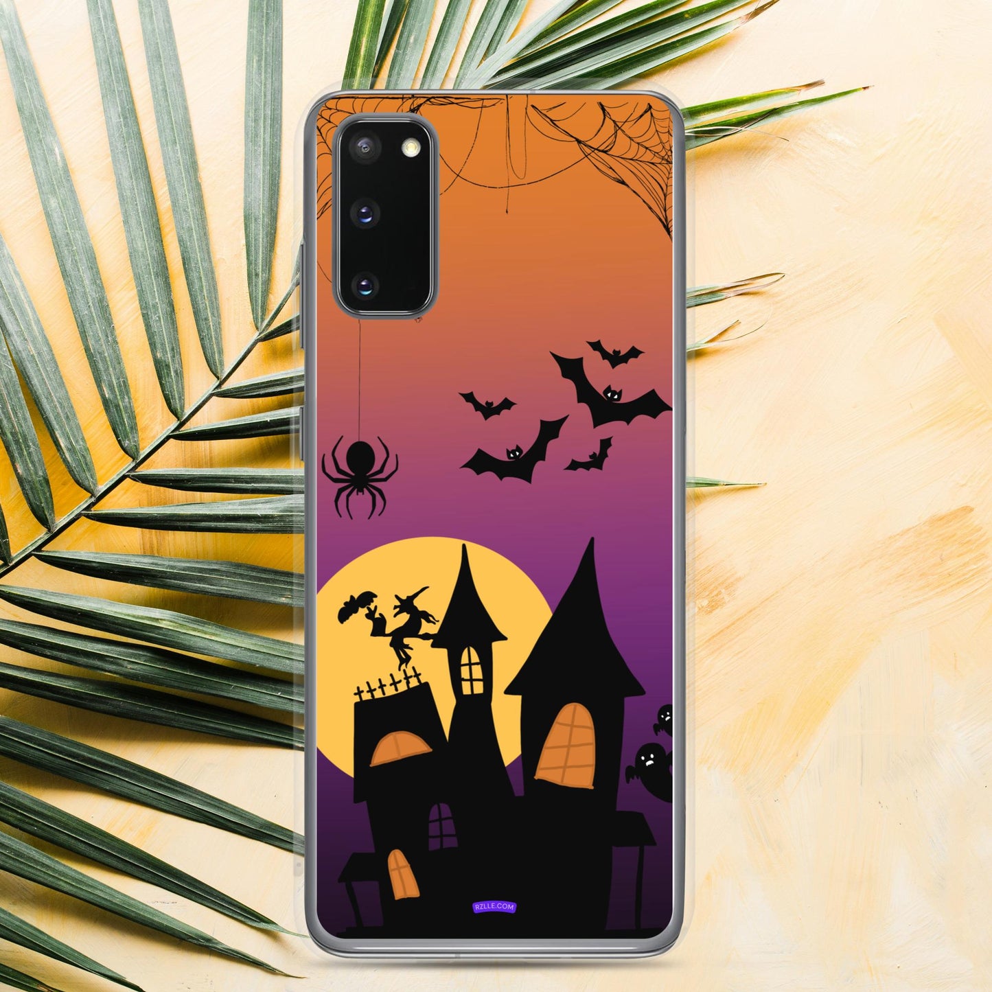 Scary Haunted House Halloween Clear Case for Samsung®