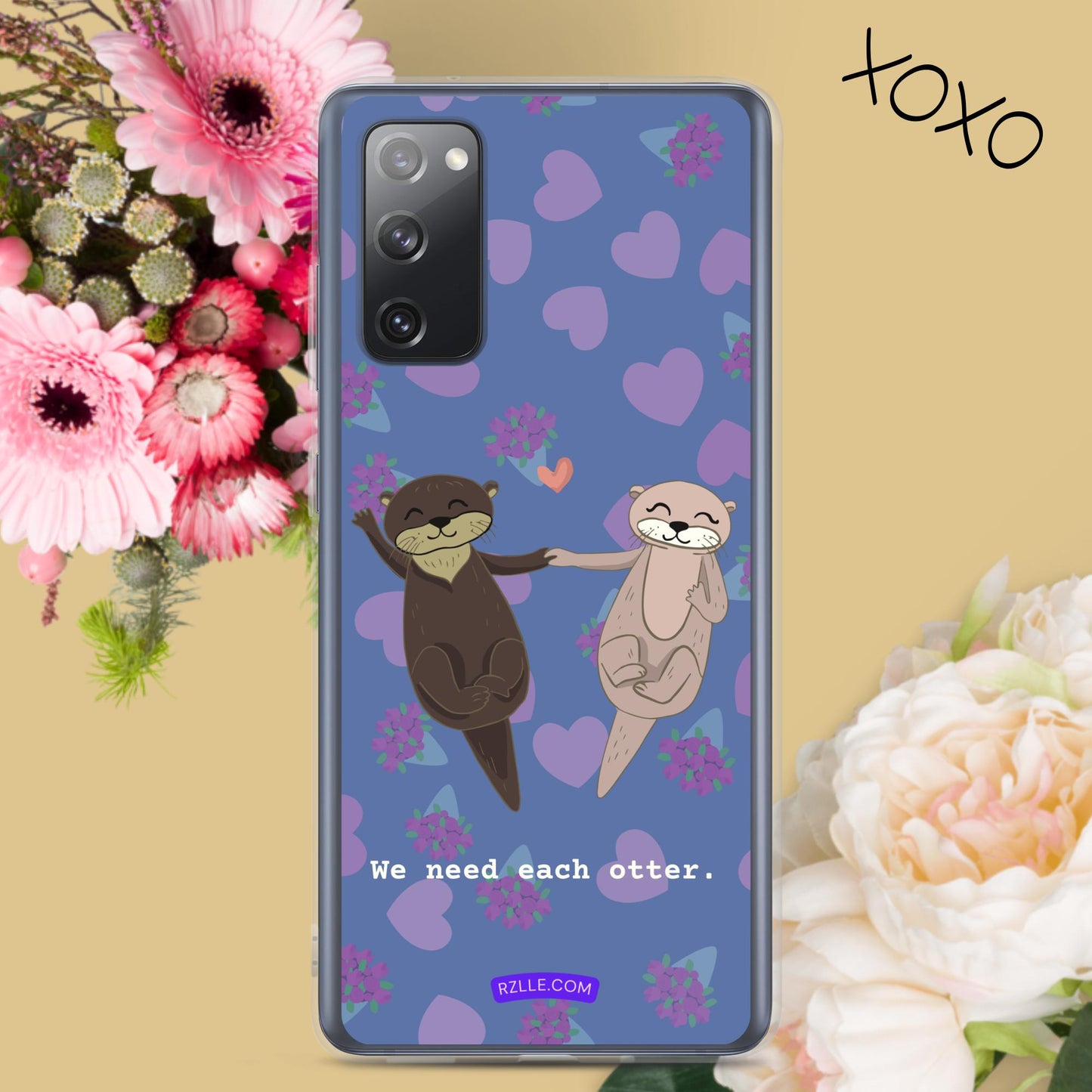 Cute Otter Samsung® Galaxy Clear Phone Case