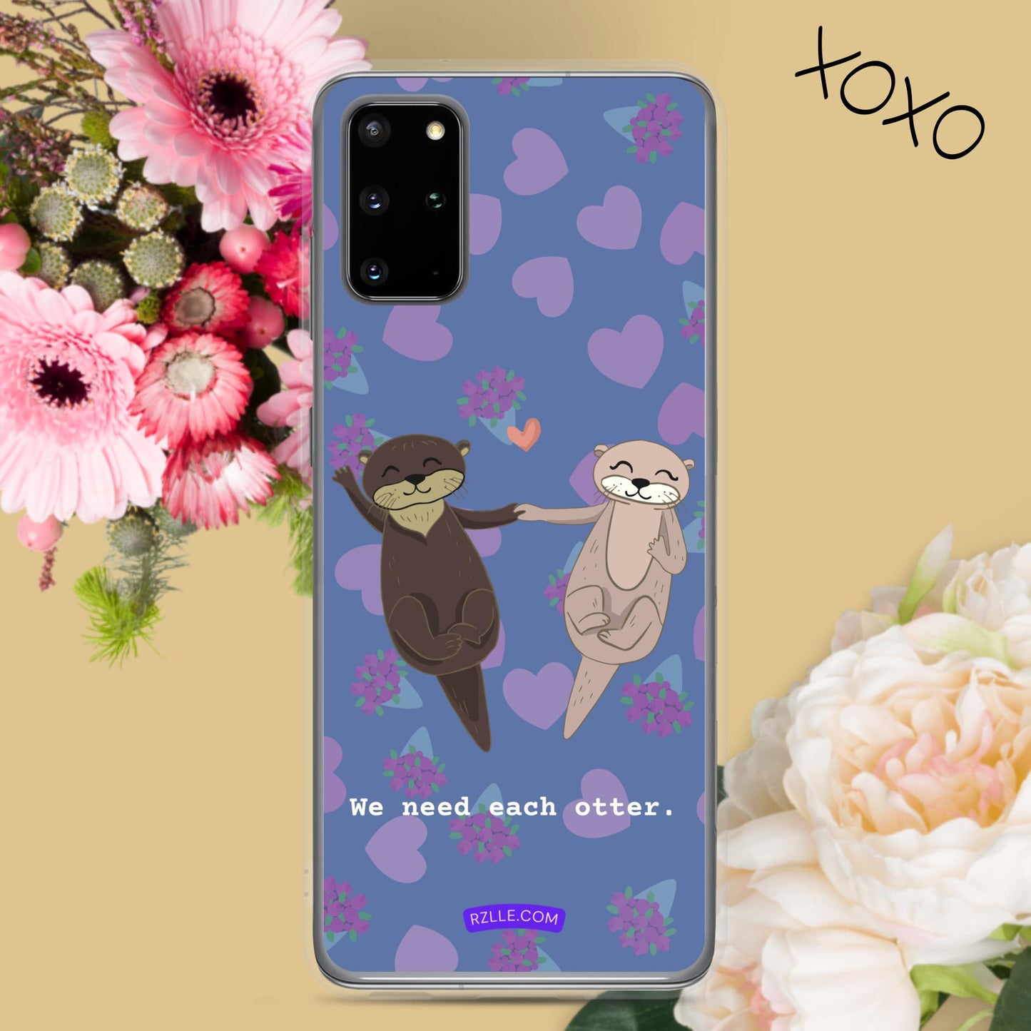 Cute Otter Samsung® Galaxy Clear Phone Case