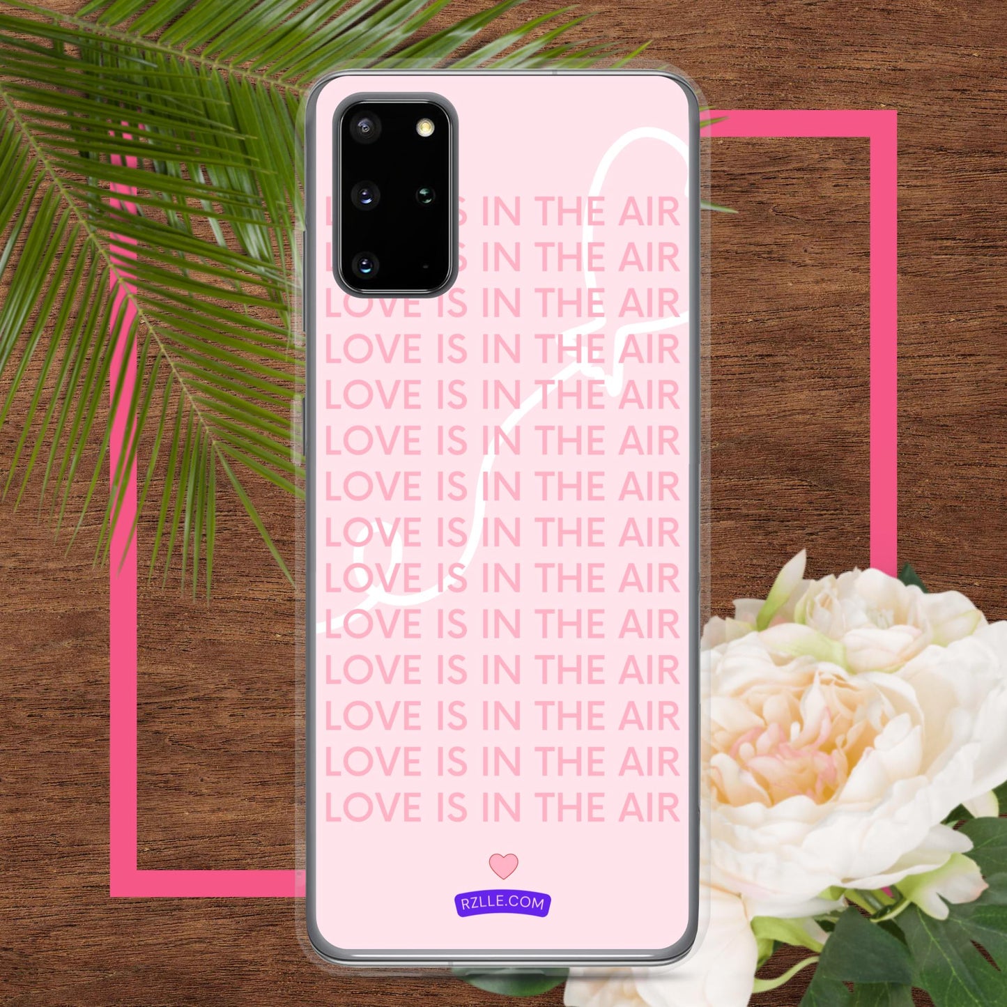 Love Is In The Air Samsung® Galaxy Clear Phone Case