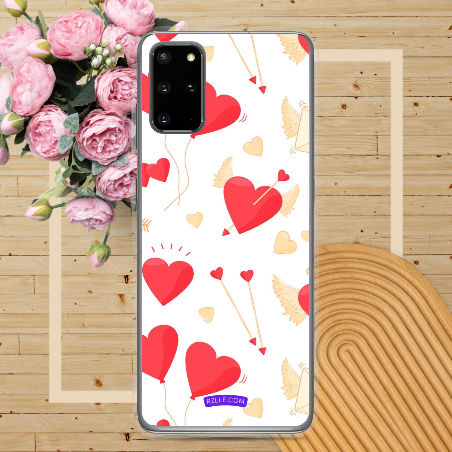 Hearts & Arrows Samsung® Galaxy Clear Phone Case