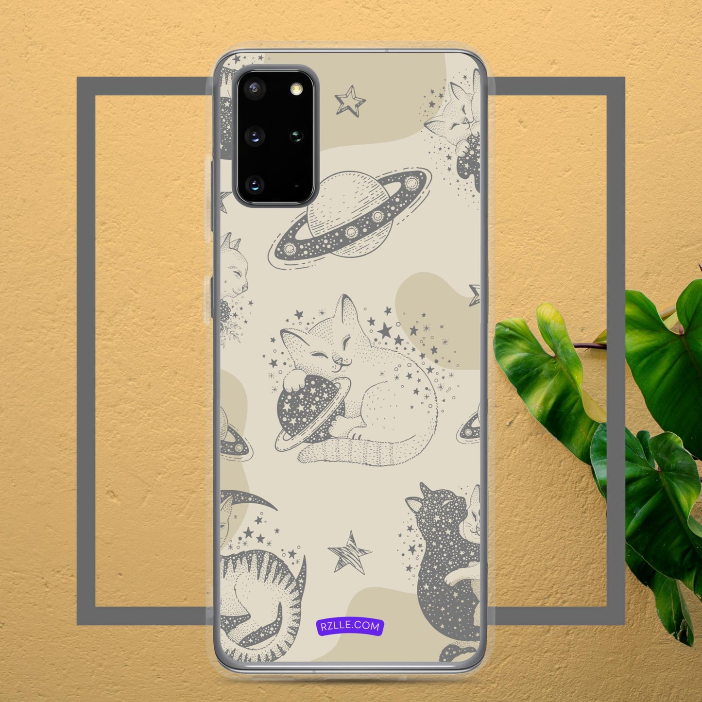 Galaxy Cats Samsung® Galaxy Clear Phone Case