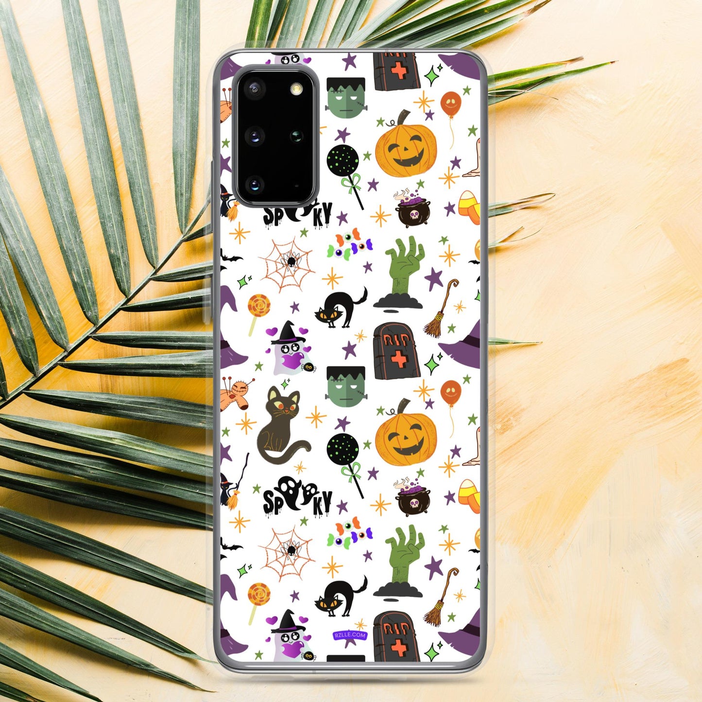 Cute & Spooky Halloween Clear Case for Samsung®