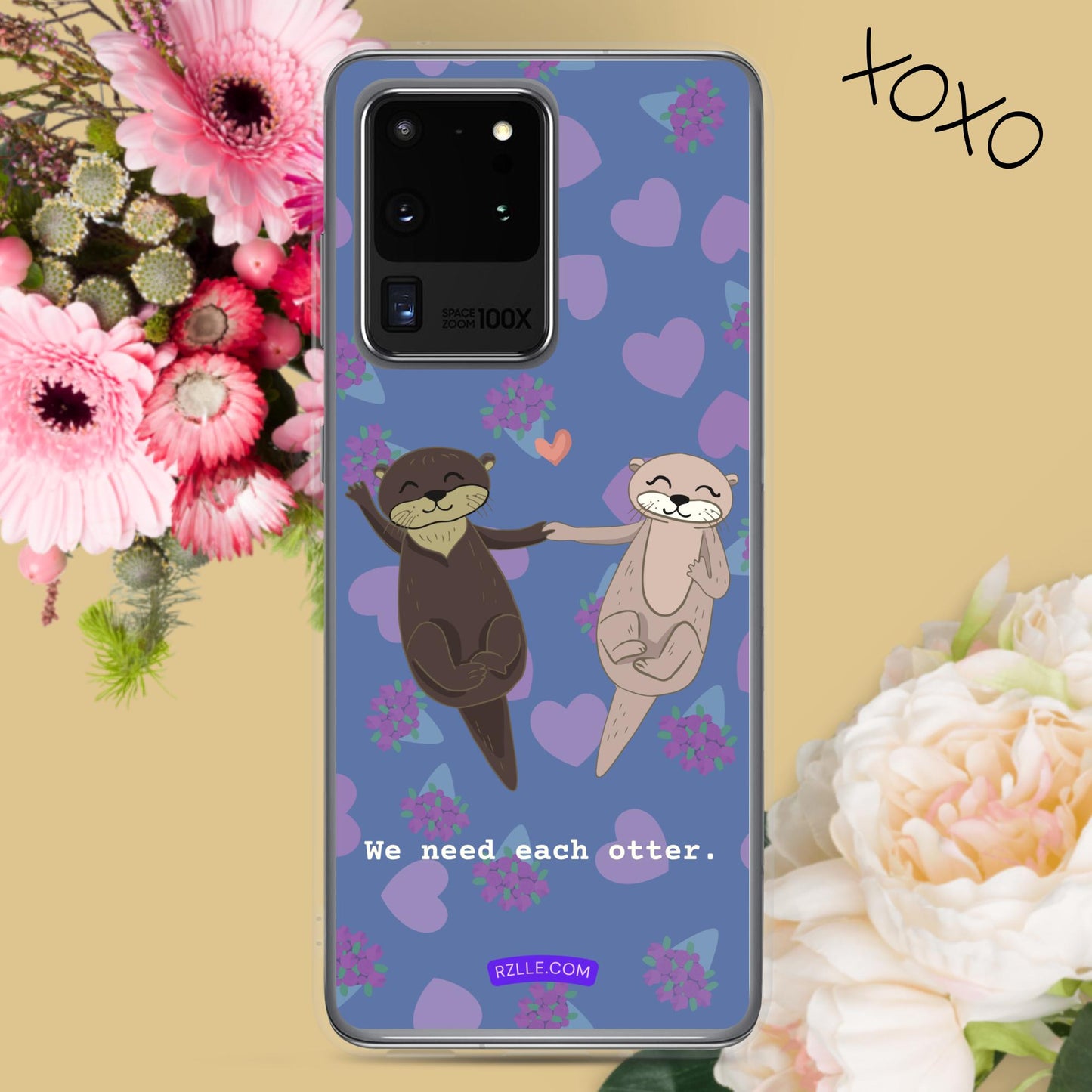 Cute Otter Samsung® Galaxy Clear Phone Case