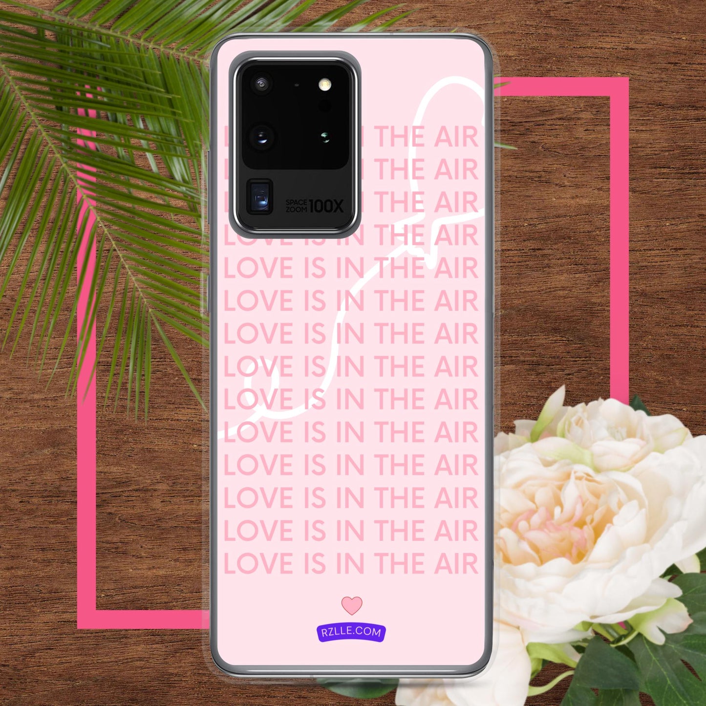 Love Is In The Air Samsung® Galaxy Clear Phone Case