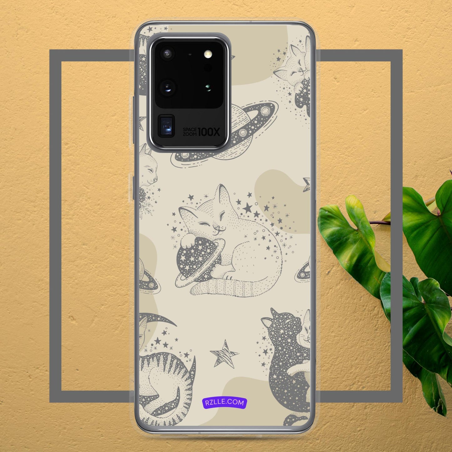 Galaxy Cats Samsung® Galaxy Clear Phone Case