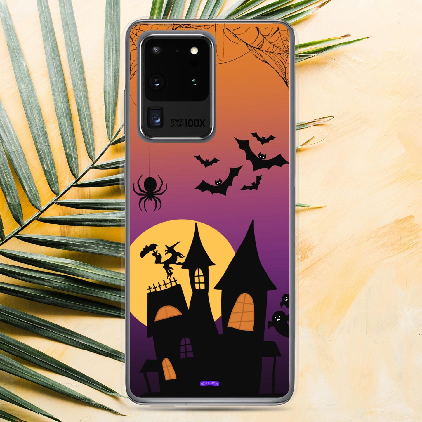 Scary Haunted House Halloween Clear Case for Samsung®