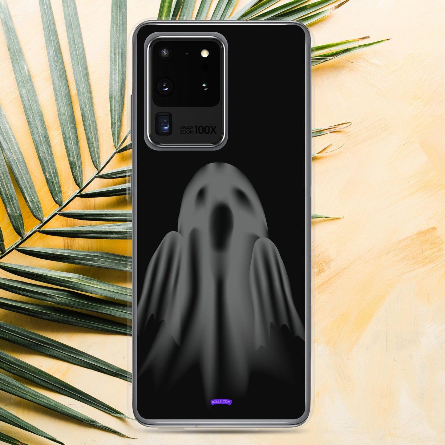 Scary Ghost Halloween Clear Case for Samsung®