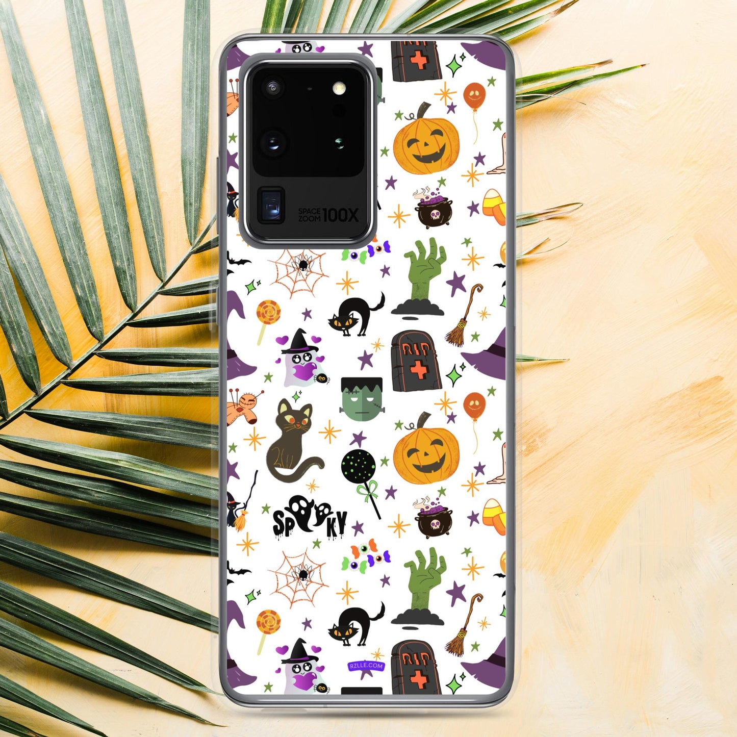 Cute & Spooky Halloween Clear Case for Samsung®